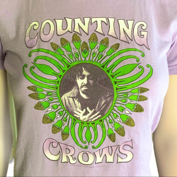 3/$30 American Apparel Purple Counting Crows Sz M - Picture 5 of 6